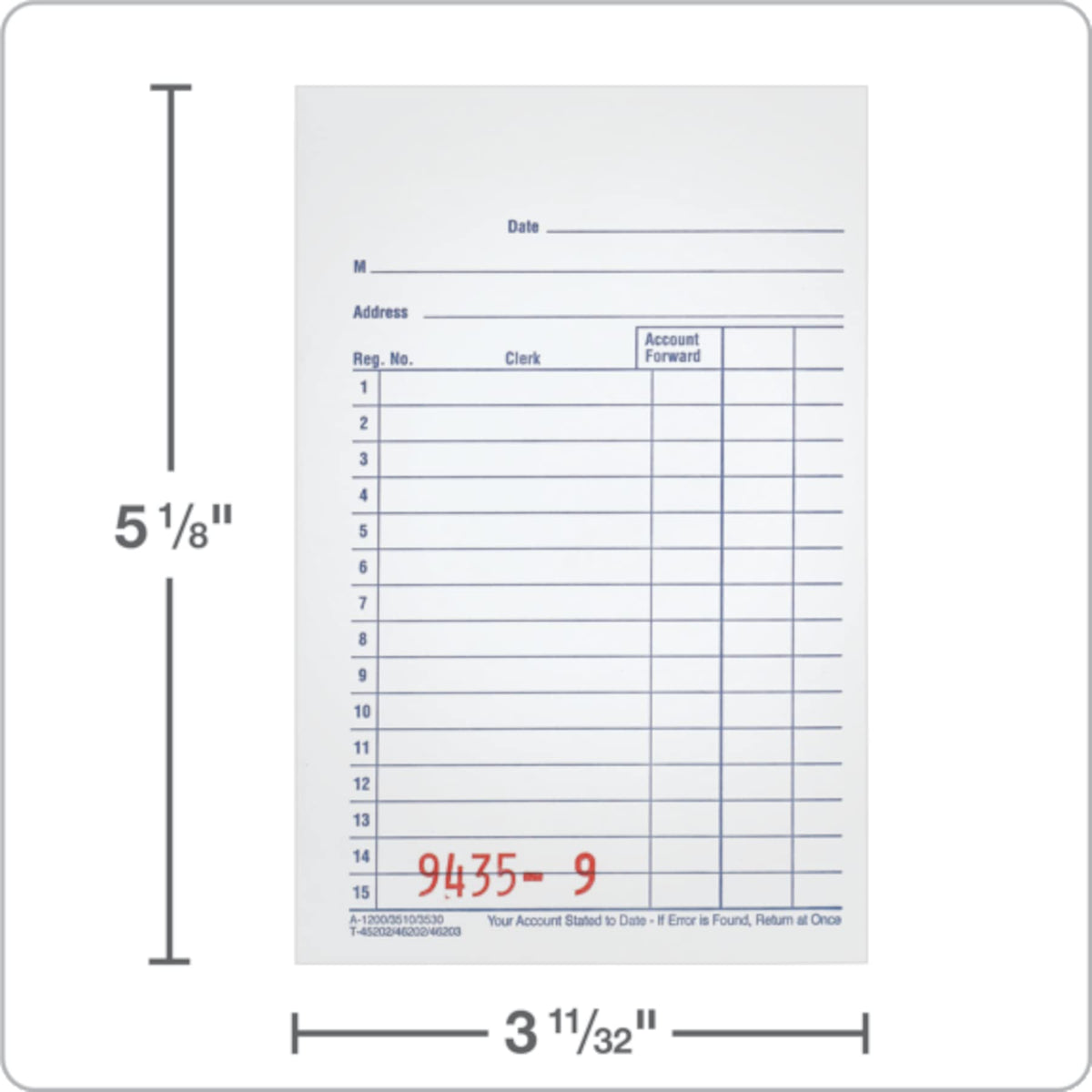 Adams Office Products DC3510, Pack of 10 – view 3