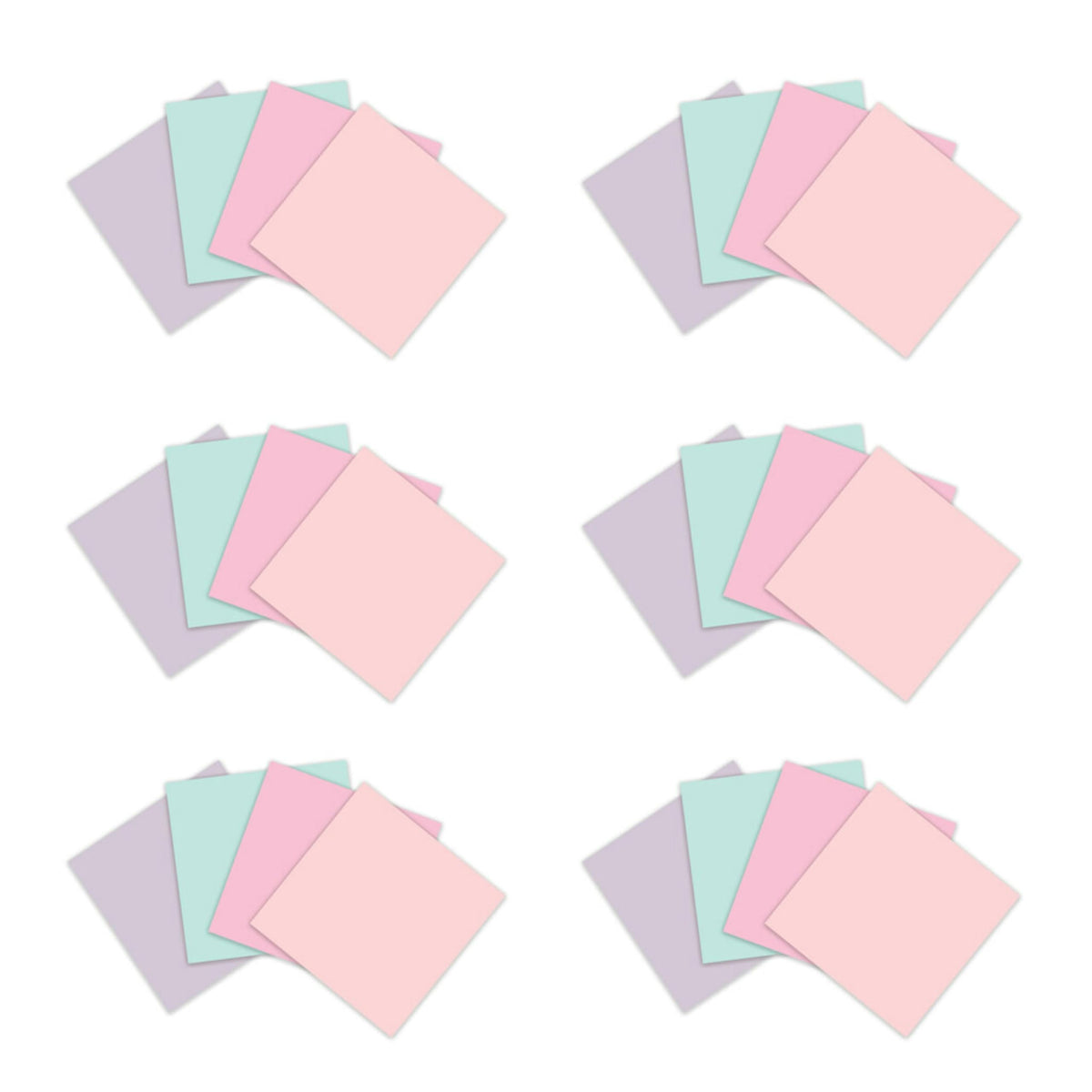 Post-it Self Stick Note 654R-24SSNRPCP, 3" x 3" – view 9