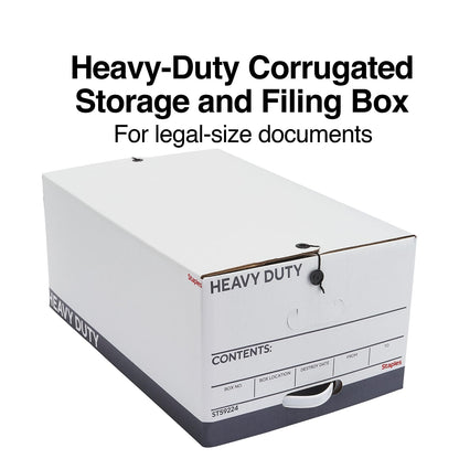 Staples Storage Box 2489104/2489103, Legal, 4 Count – view 2