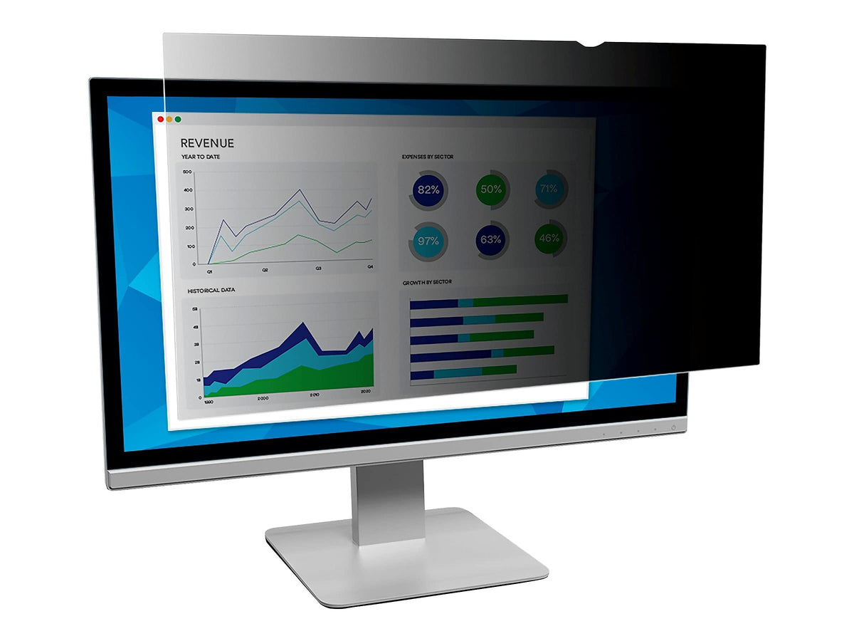 3M Screen Protector PF430W9B, 43" Widescreen Monitor