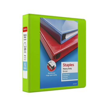 STAPLES Storage Binder 24676, 1.5-Inch