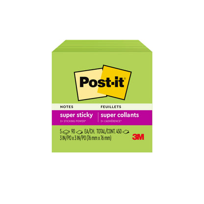 Post-it Self Stick Note 654-5SSLE, 1.9" x 3" – view 12