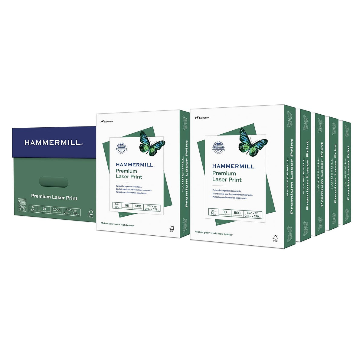 Hammermill Print Copy Paper 104604, 10 Ream | 5000 Sheets