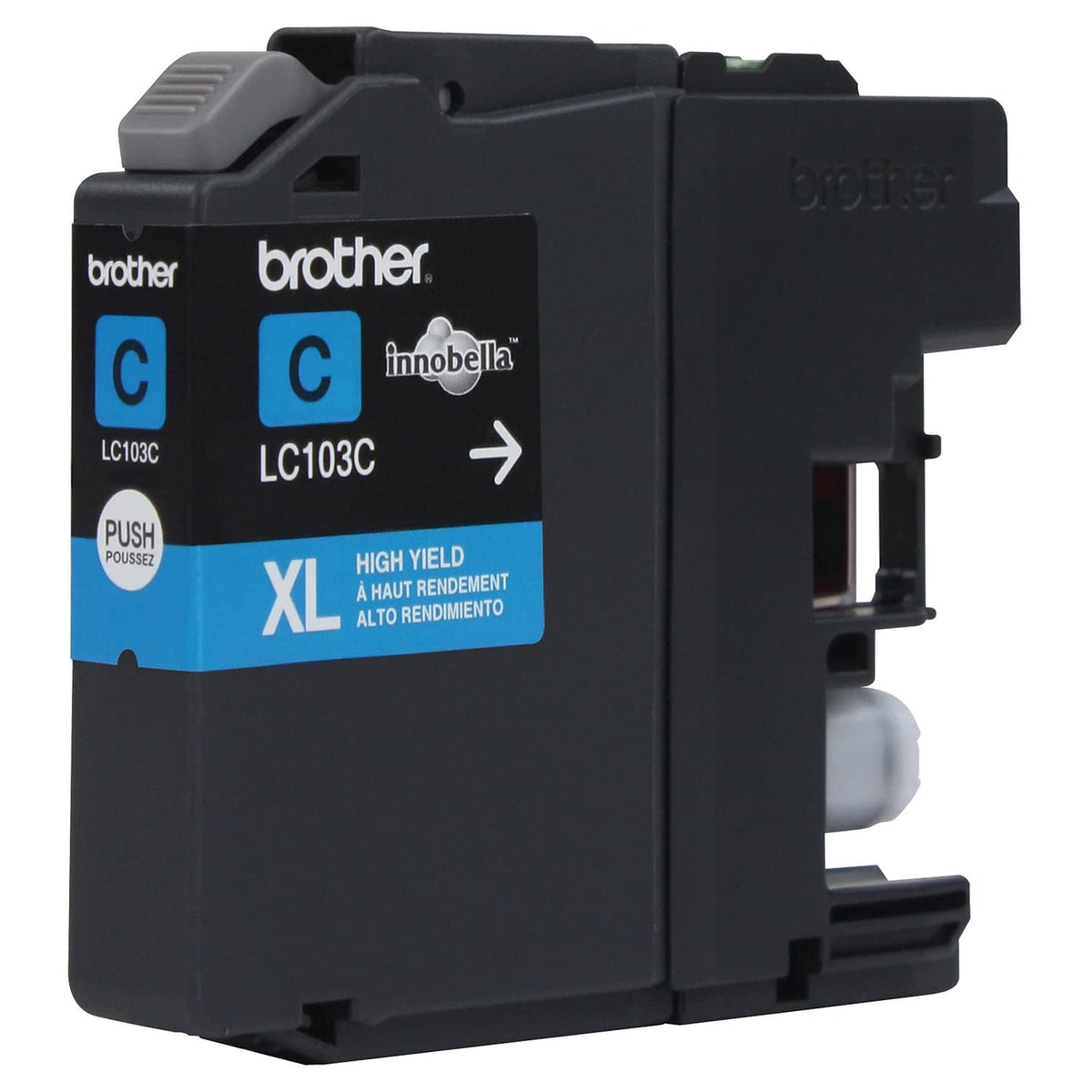 Brother Inkjet Printer Ink LC103C, 1.00 x 3.70 x 4.63 in – view 8
