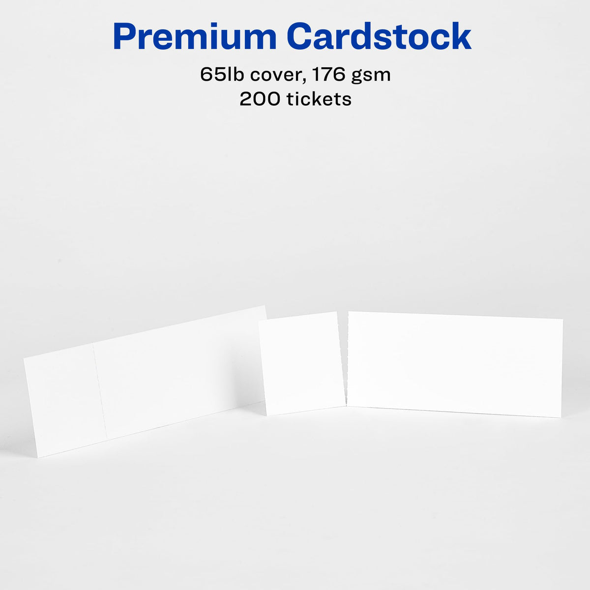 Avery Card Stock 16154, 1.75" x 5.5", 200 Count – view 5