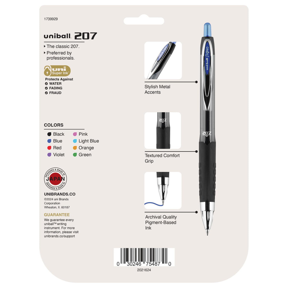 Uni-Ball Writing Instrument 1739929, 1 Count (Pack of 8) – view 2