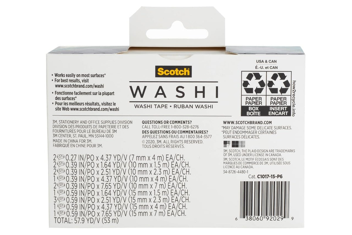 Scotch Adhesive Tapes C1017-8-SOL3, 8-pack – view 6