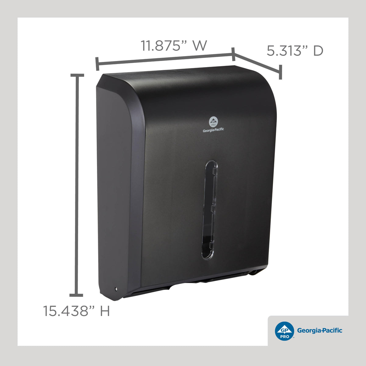 Georgia-Pacific Paper Towel Holder 56650A, 37.3 X 47.8 X 100 Inch – view 5