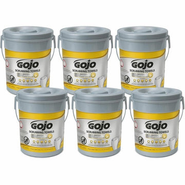 GOJO Skin Cleaning Wipe 6396-06, 72 Count (Pack of 6), 432 Count