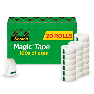 Scotch Adhesive Tapes 810K20, 20 Rolls