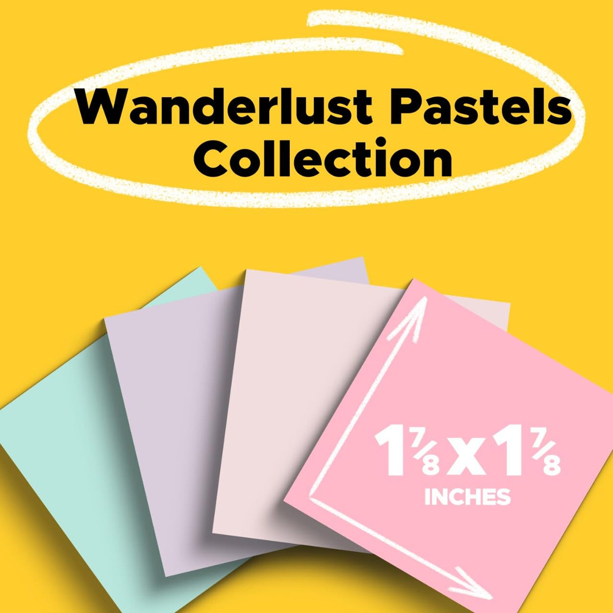 Post-it Self Stick Note 622-18SSNRP-CP, 1.9" x 1.9" – view 2
