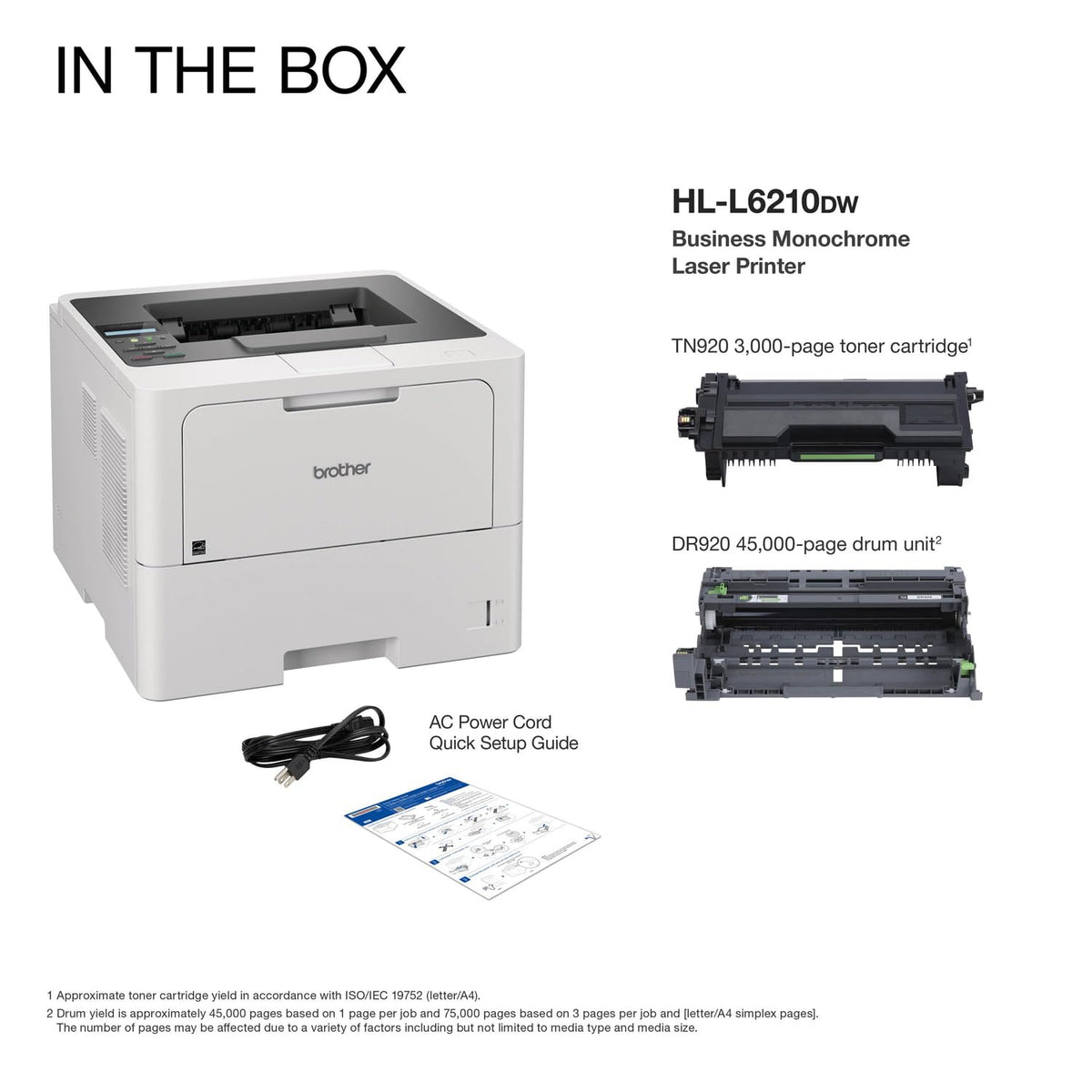 Brother Printer HLL6210DW, One Size – view 9