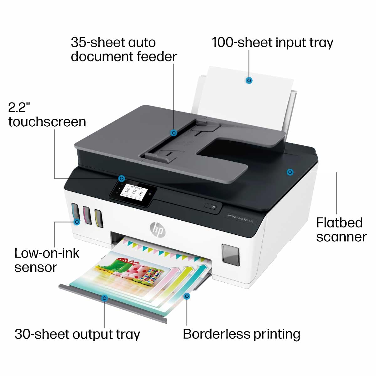 HP Printer 7XV38A, Medium – view 4