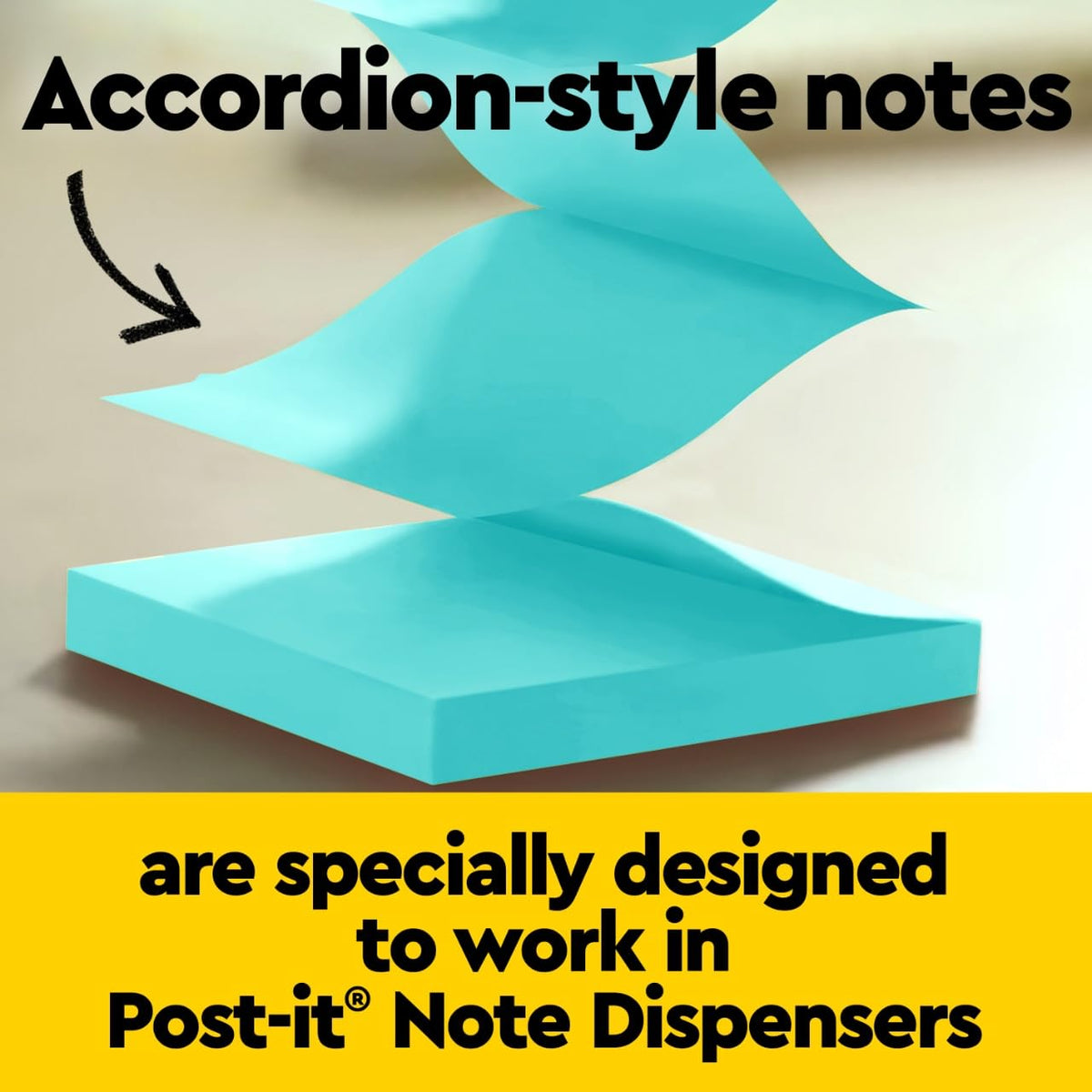 Post-it Self Stick Note STL-330-B, 1.2" x 4.3" – view 5