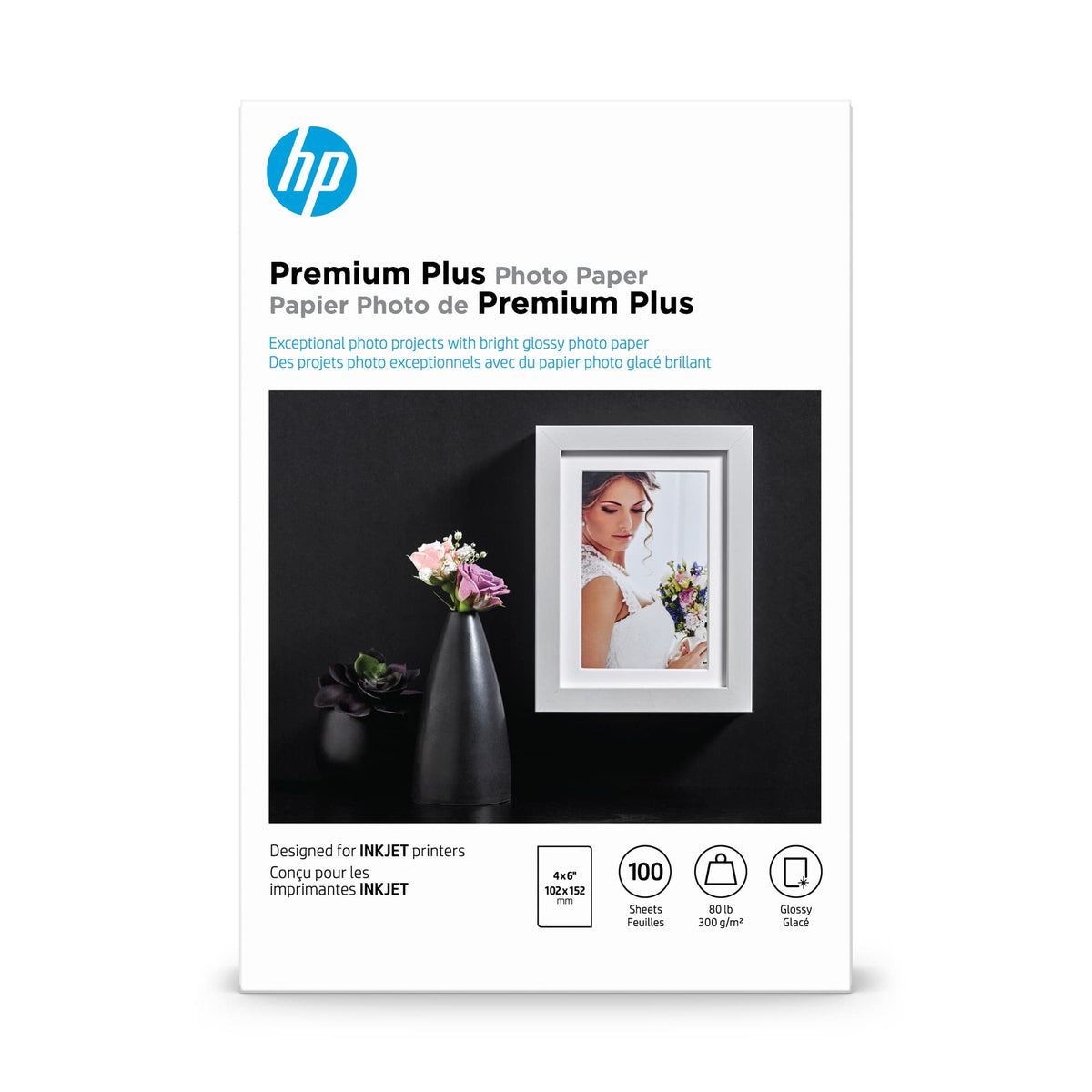 HP Print Copy Paper CR668A, 100 Sheets