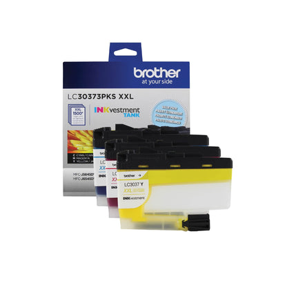 Brother Inkjet Printer Ink LC30373PKS, Information Not Available, 3 Count