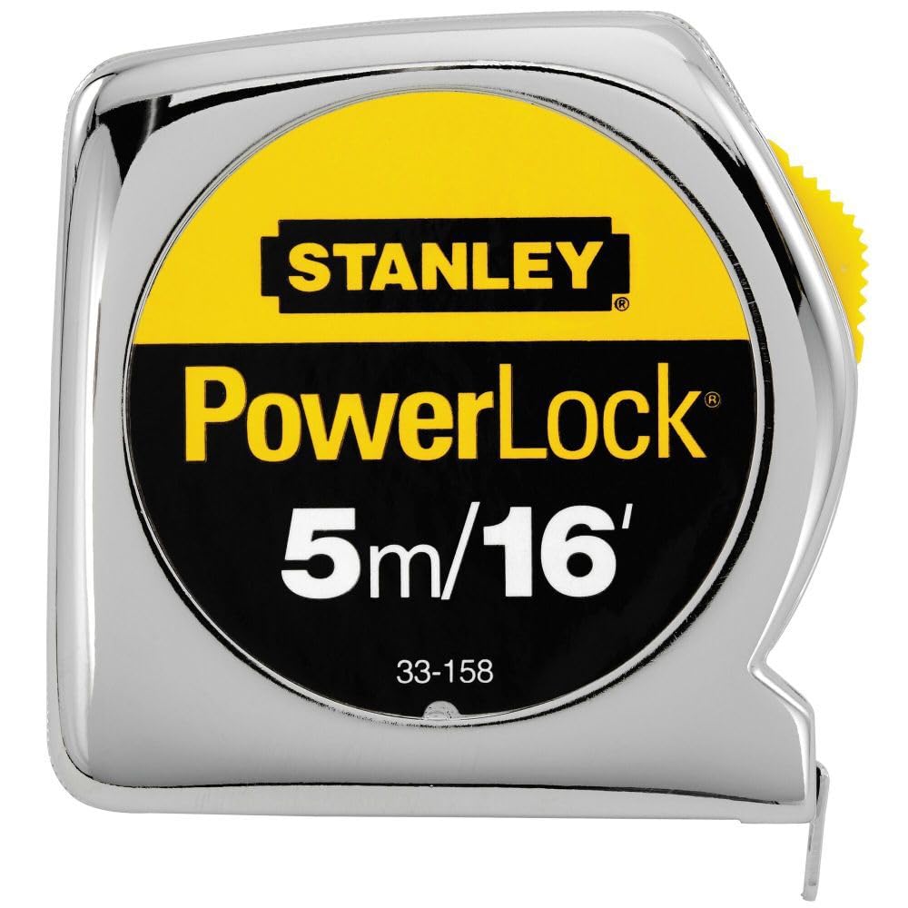 STANLEY Tape Measure 33-158, 4.9 m