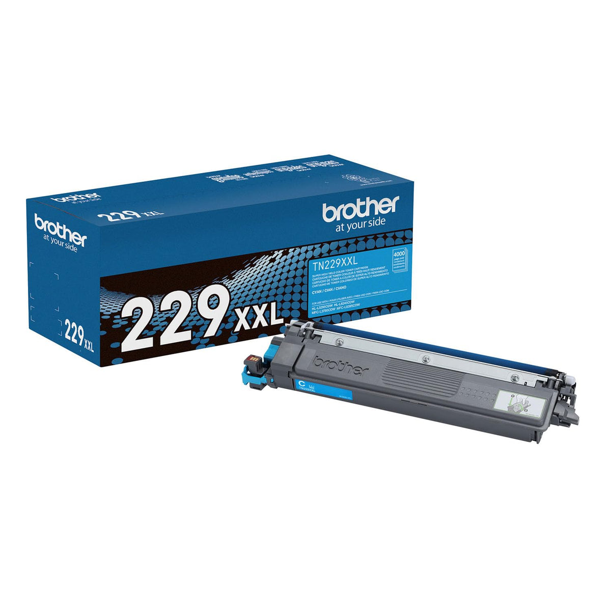 Brother Laser Printer Toner TN229XXLC, Super High-Yield