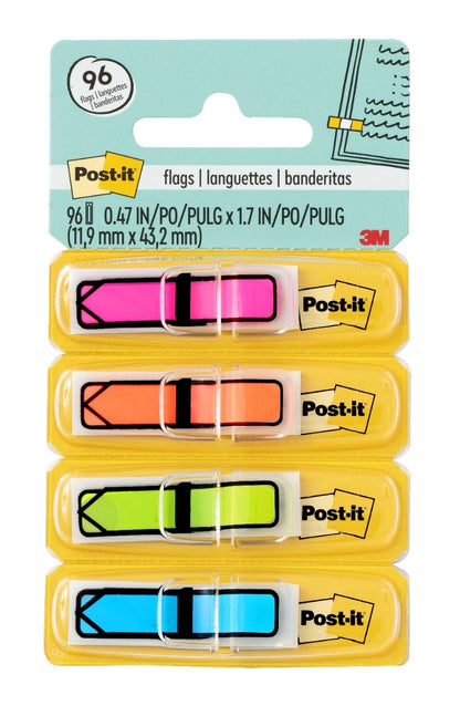 Post-it Self Stick Note 684ARR-4, 0.2" x 2.8"