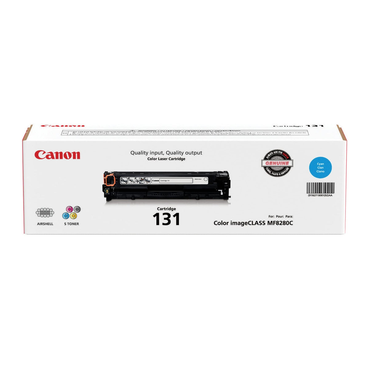 Canon Laser Printer Toner Canon Toner 131 Color Bundle, 3 Count