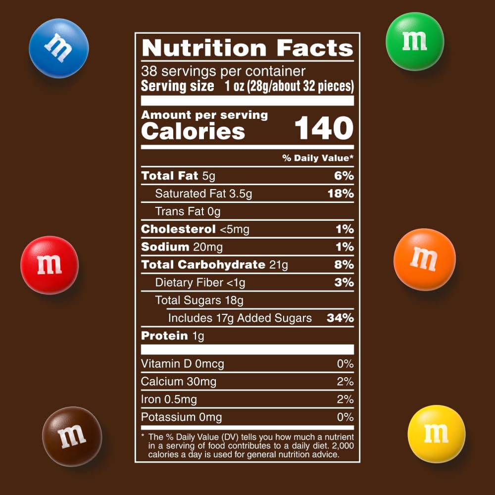 M&M's Chocolate Candy 55114, 38 Ounce – view 9
