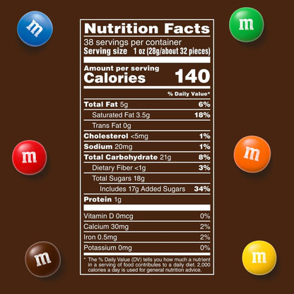 M&M's Chocolate Candy 55114, 38 Ounce – view 9
