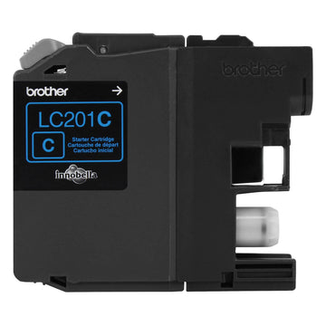 Brother Inkjet Printer Ink LC201C, 1 Count