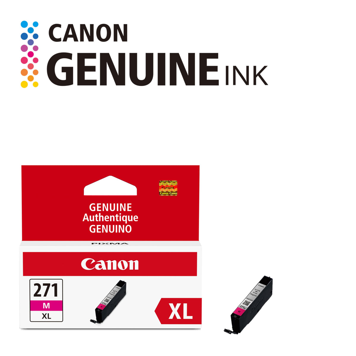 Canon Inkjet Printer Ink CLI-271XLMagenta – view 8