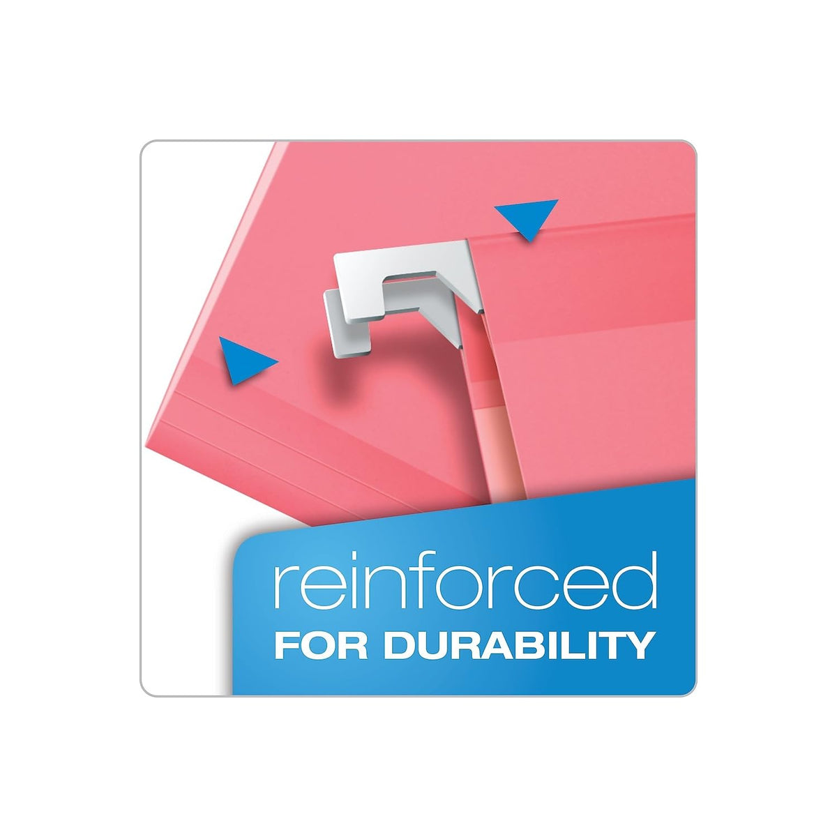 Pendaflex File Folder 04153 1/5 PIN, Legal, 25 Count – view 3