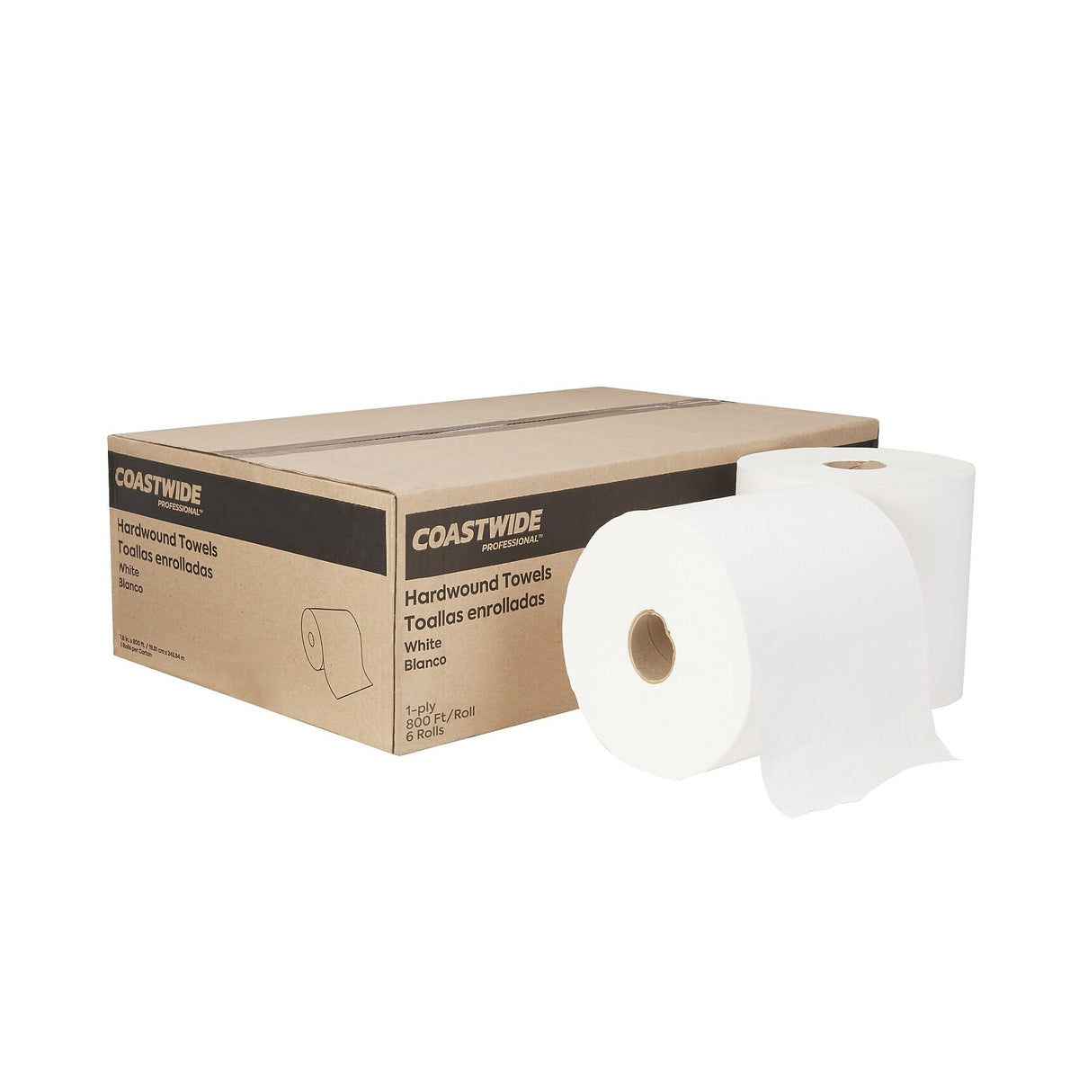 COASTWIDE Paper Towel CW21811, 800 ft (Pack of 6)