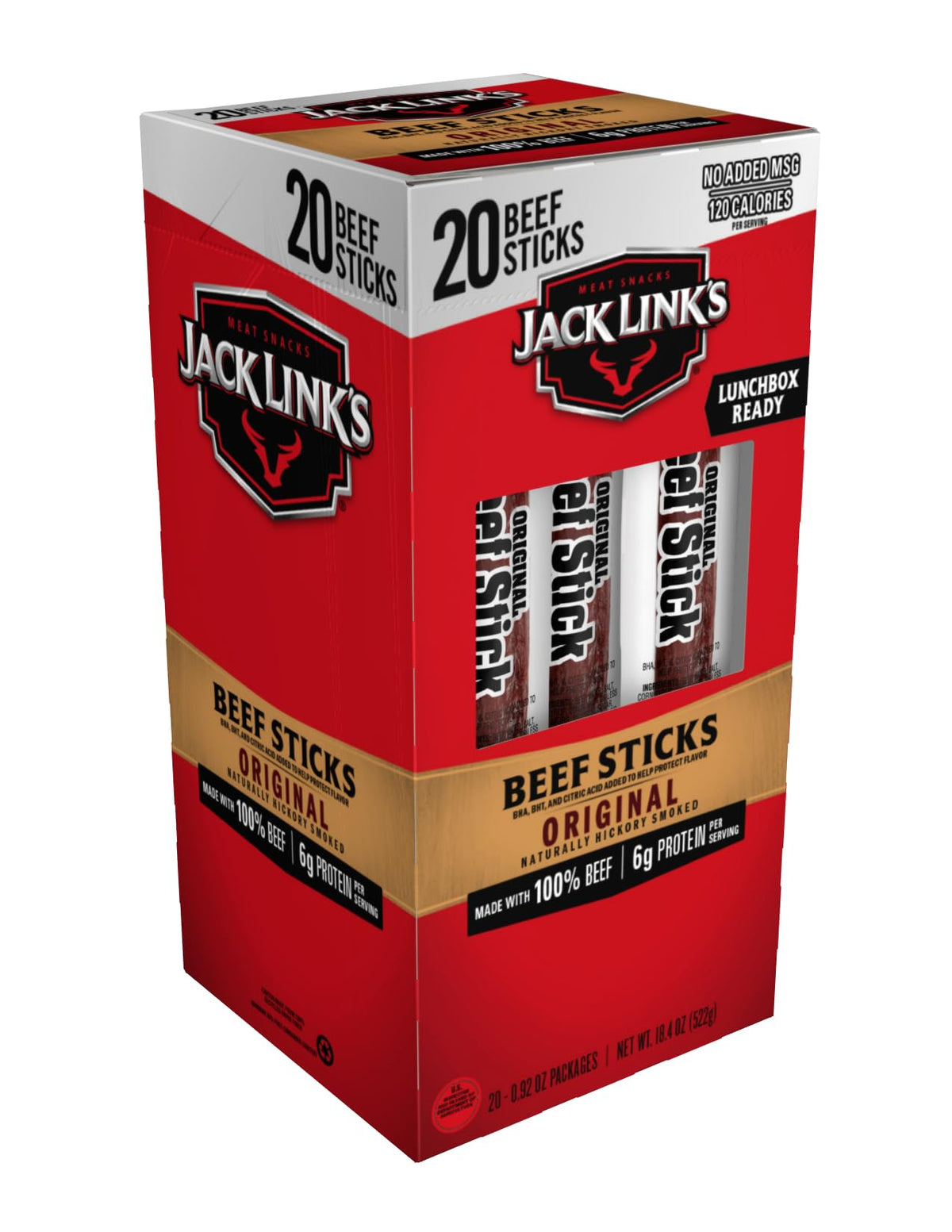 Jack Link's Jerky 10000004984, 0.92 Ounce (Pack of 20)