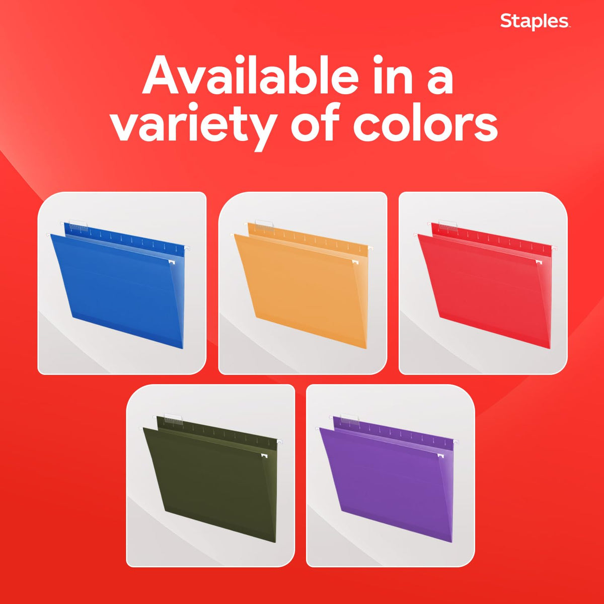 Staples File Folder 163501, Letter Size, 25 Count – view 8