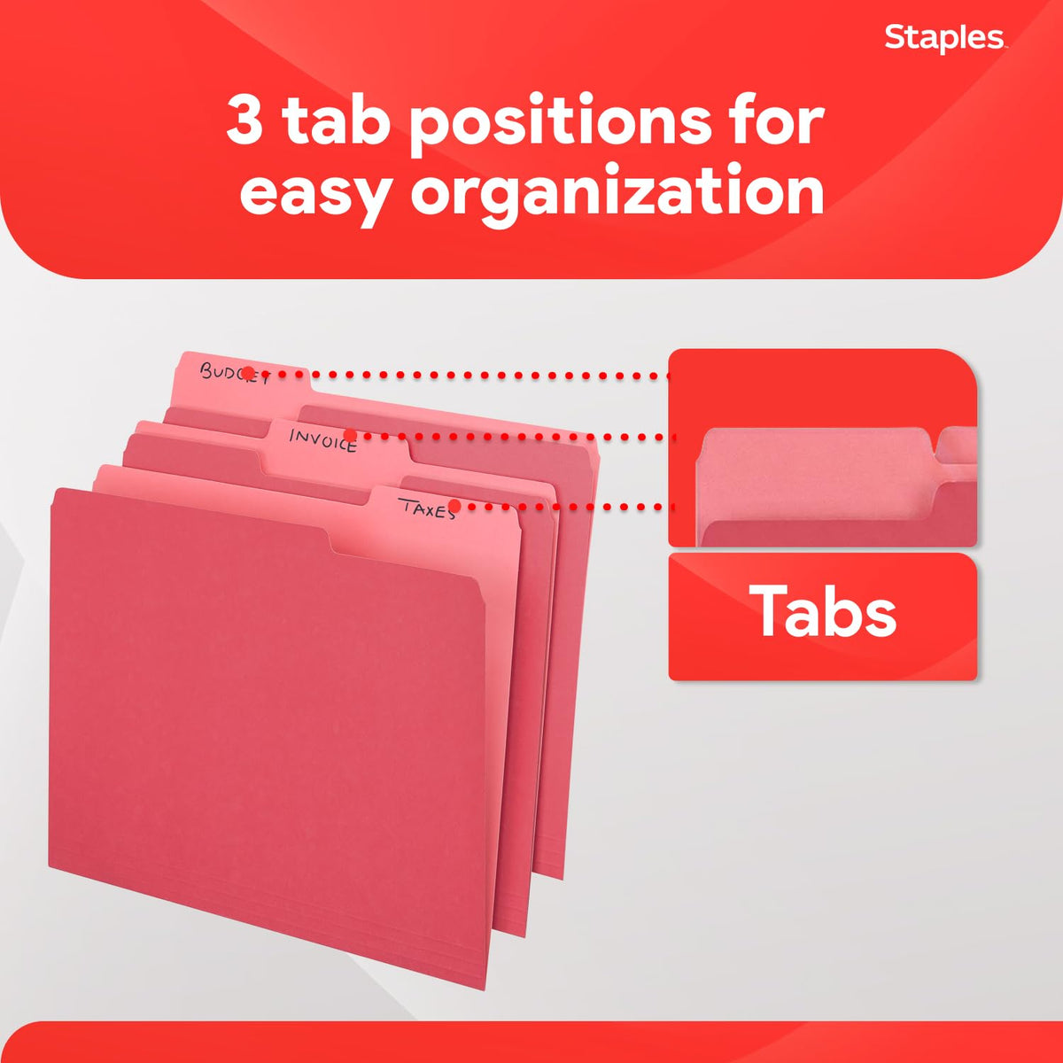 Staples File Folder 224519, 100 Pack – view 5