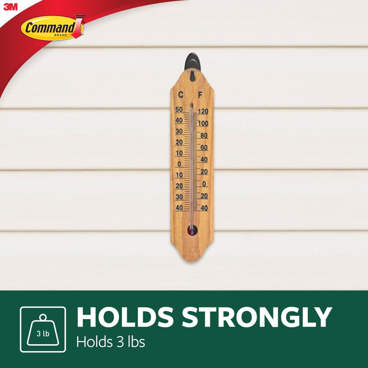 Command Storage Hook 17086S-AWESAZ, Medium, 2 Count – view 3