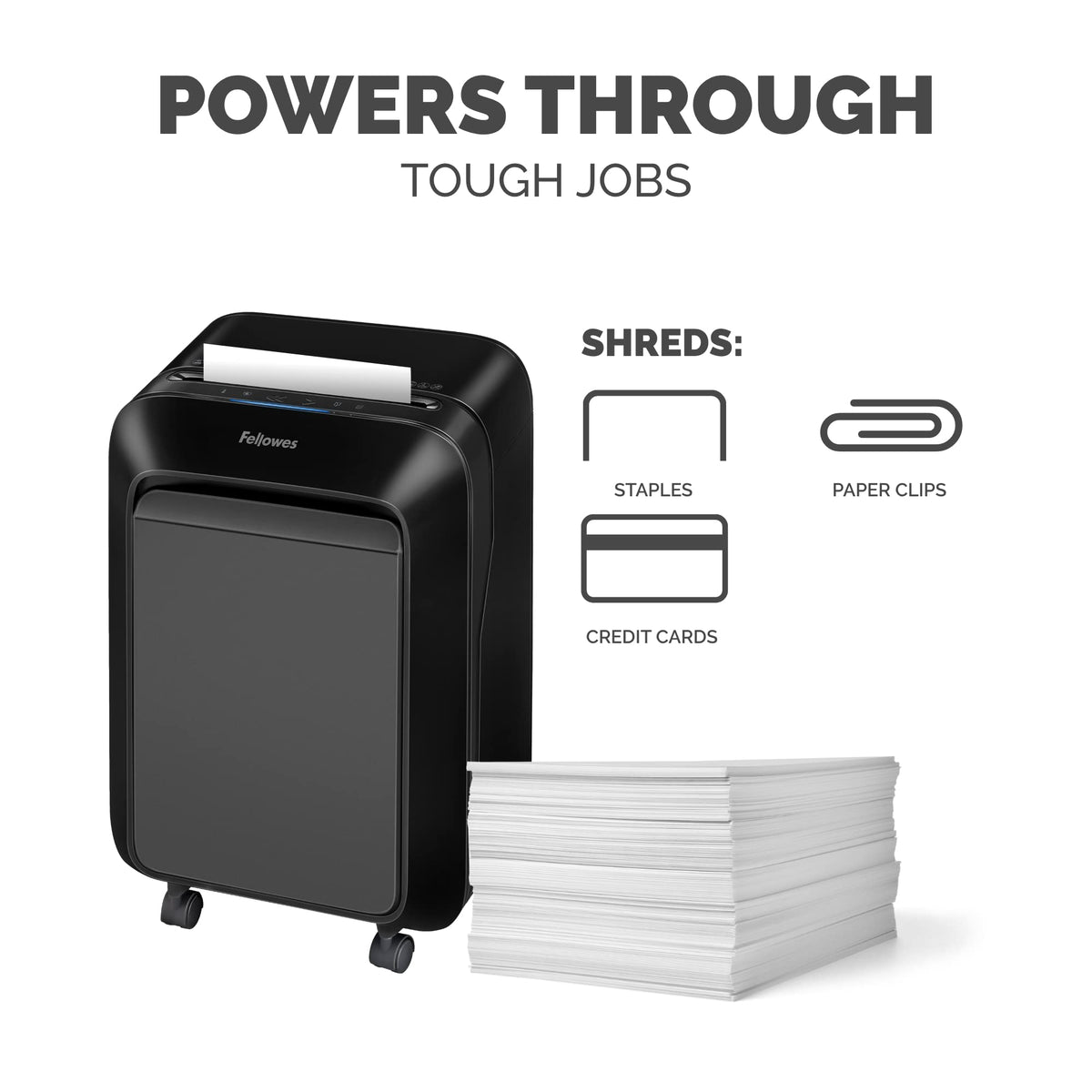 Fellowes Paper Shredder 5015201, 16 Sheet – view 4