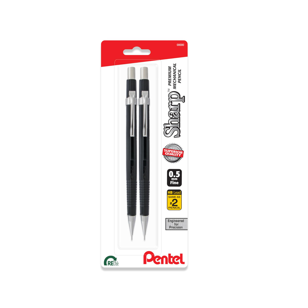 Pentel Writing Instrument P205BP2F, 1 Count (Pack of 2)