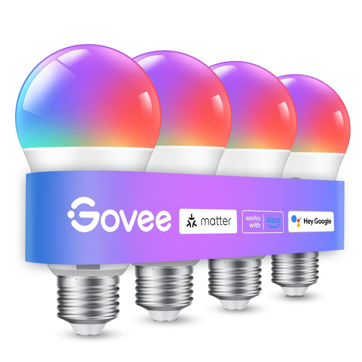 Govee Light Bulb B60081C3, 2.36 x 4.7 in