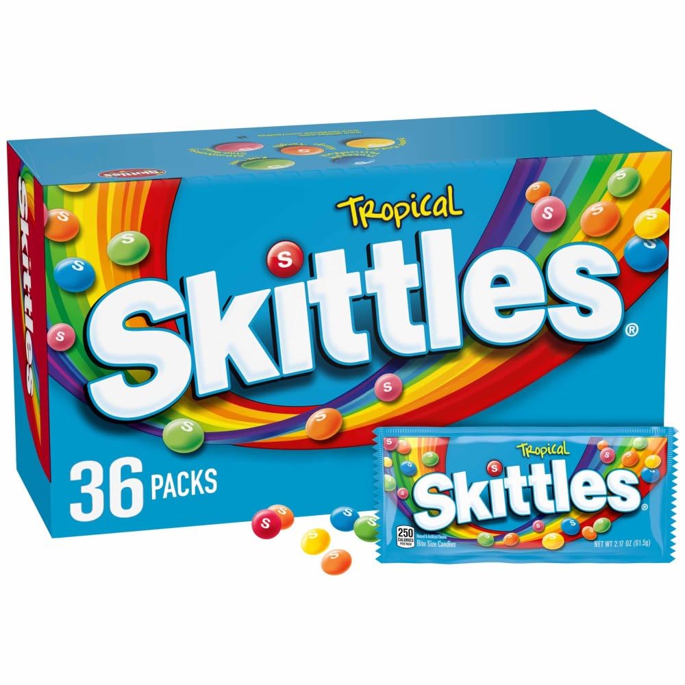 Skittles Sugar Candy 040000011637, 2.17 Ounce (Pack of 36)