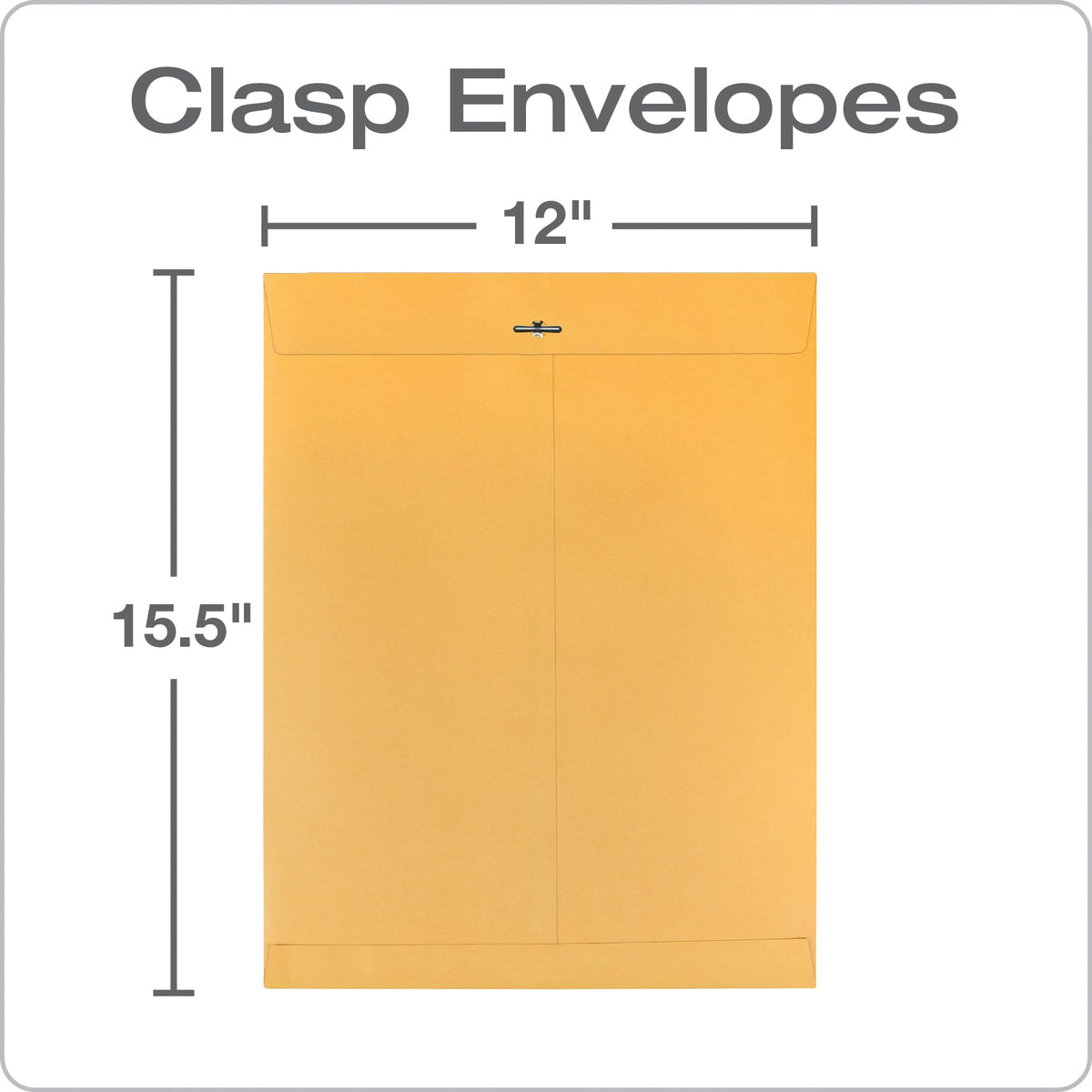 Quality Park Envelope QUA37810, 12 x 15.5, 100 Count – view 2