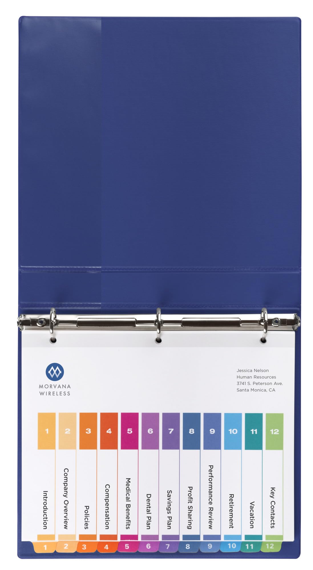 Avery Binder Divider 11196, 12 tabs, 6 Count – view 8