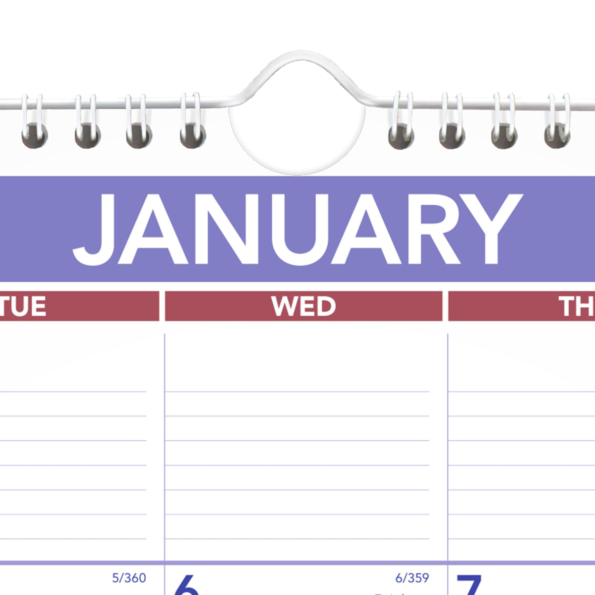 AT-A-GLANCE Calendar PM828, 15"W x 12"H – view 4