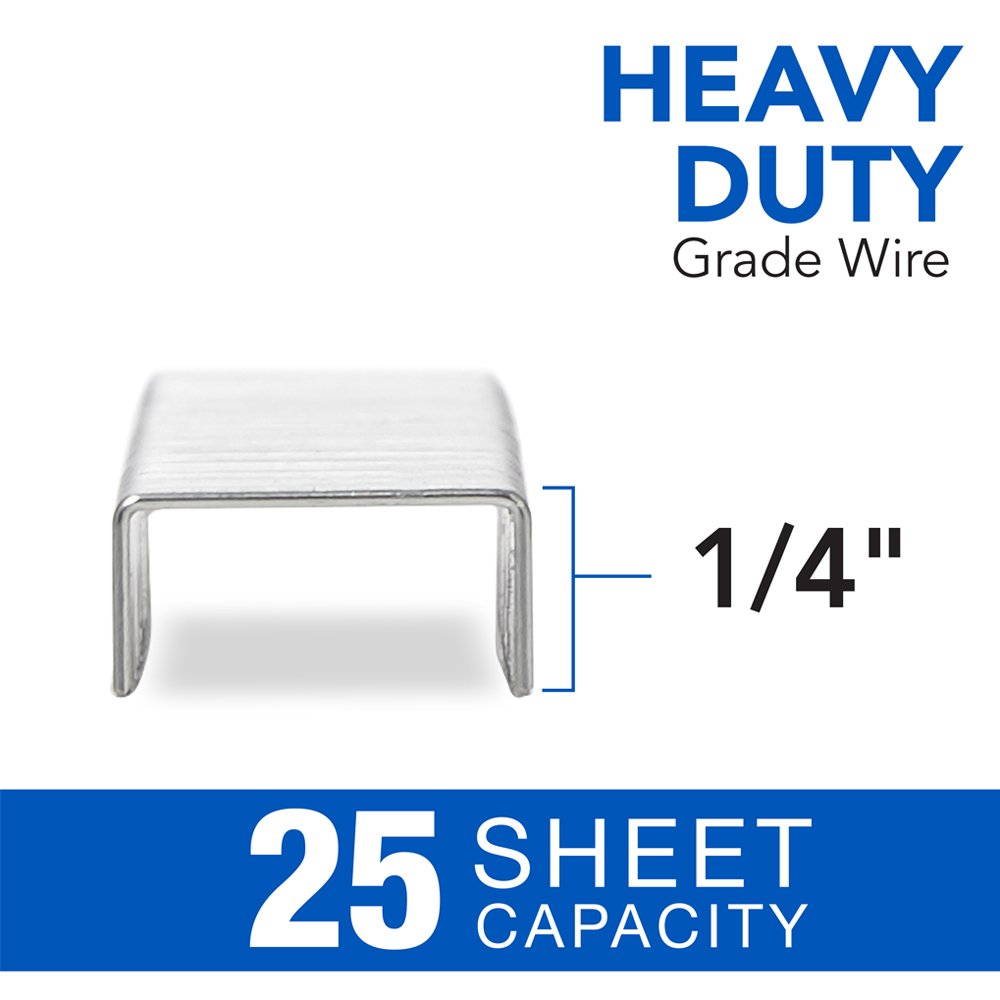 Rexel Hardware Staple SWI35314, 1/4" (25 Sheet), 1000 Count – view 3