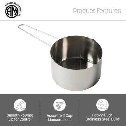 American Metalcraft Measuring Cup MCW200, 2-Cup – view 3