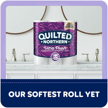 Quilted Northern Toilet Paper 874685, 18 Rolls (284 Sheets each), 5112 Count – view 6