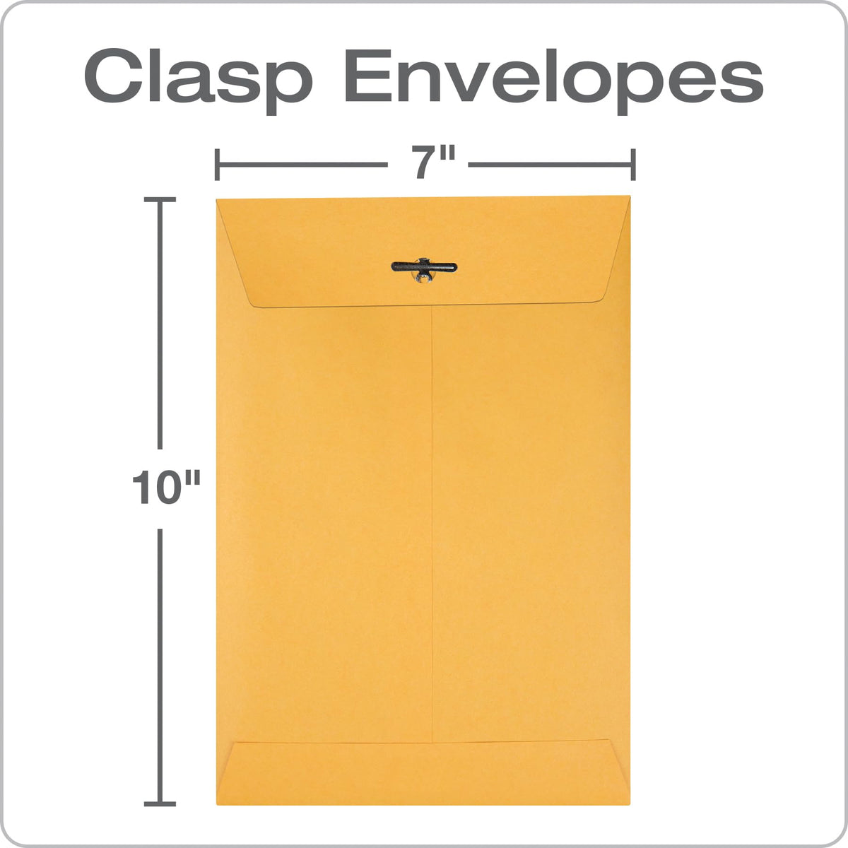 Quality Park Envelope QUA37868, 7 x 10 in, 100 Count – view 2