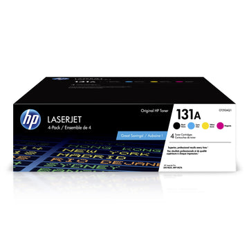 HP Laser Printer Toner 131A, Standard, 4 Count