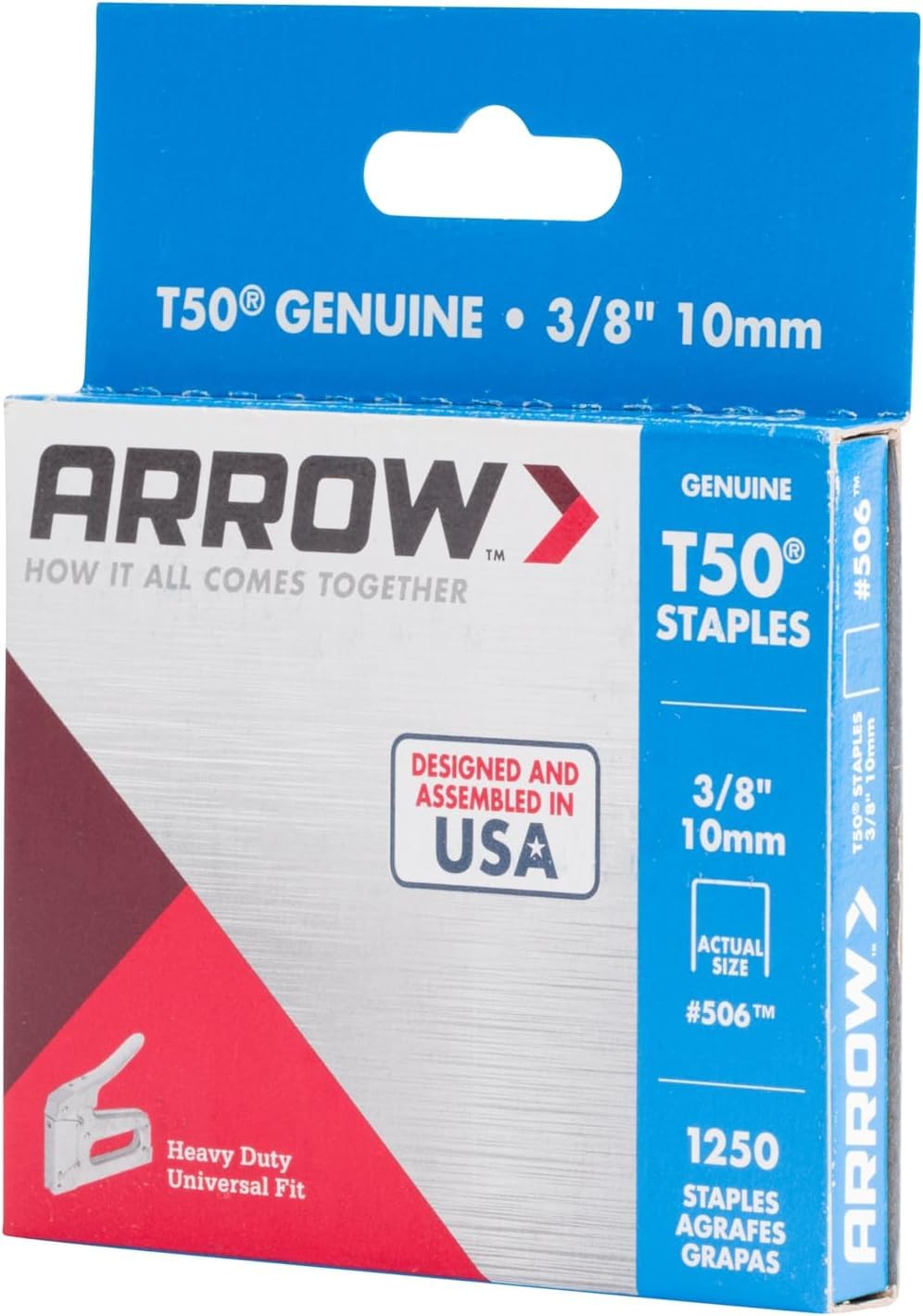 Arrow Fastener Hardware Staple 506, 3/8 in. – view 6