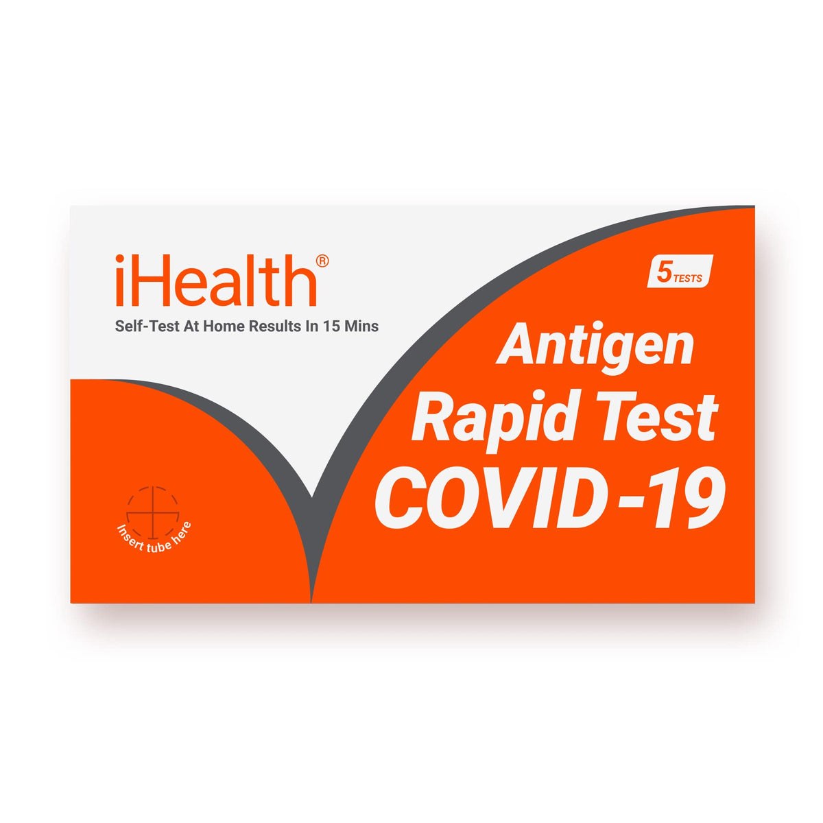 iHealth Clinical Diagnostic Testing Kit ICO-3000, 1 Pack, 5 Tests Total