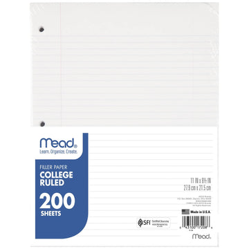 Mead Writing Paper 17208, 200 Count