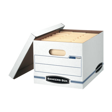 Bankers Box Storage Box FEL5703604, 6 Pack